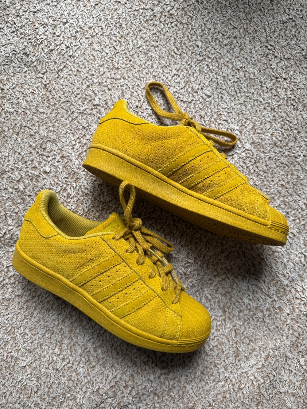 adidas Yellow Women's Sneakers
